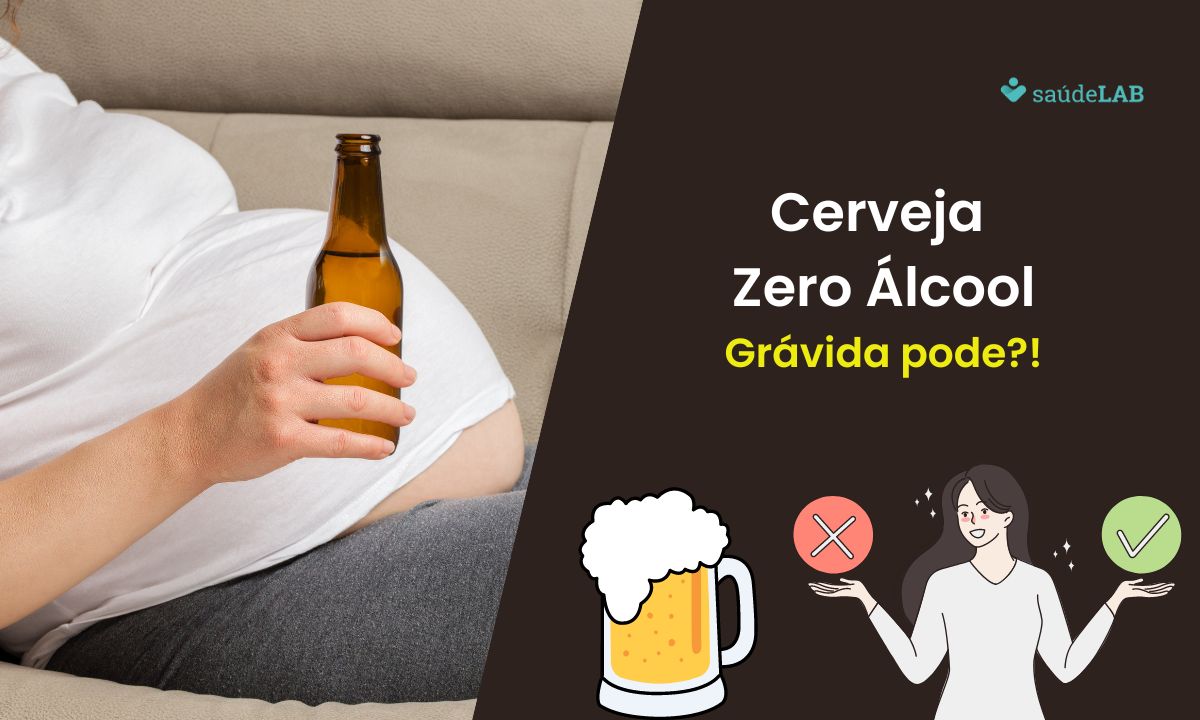 Grávida pode tomar cerveja zero álcool.