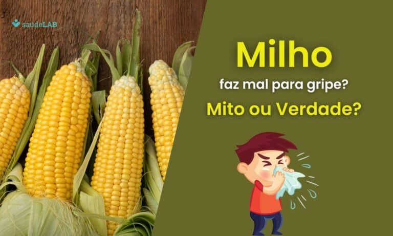 Milho faz mal para gripe.
