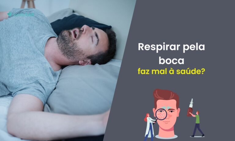 respirar pela boca faz mal à saúde.