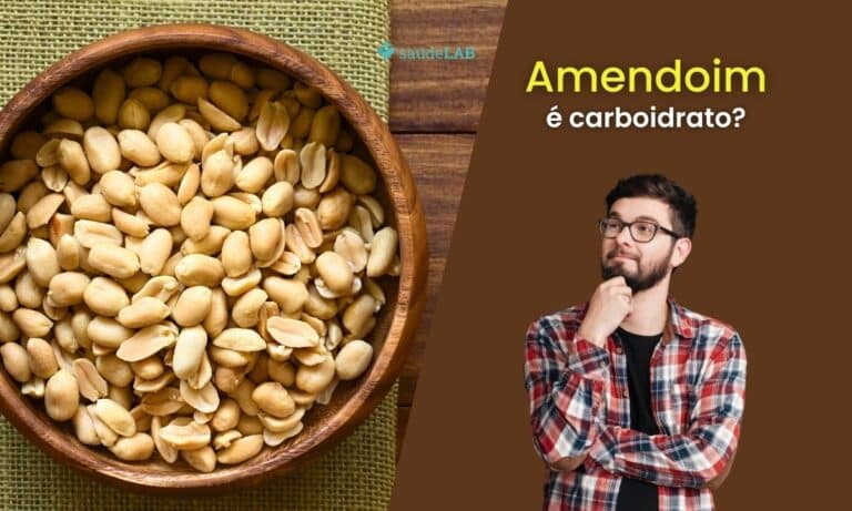 Amendoim é carboidrato.