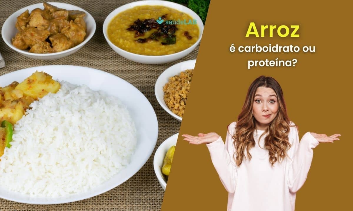 Arroz é carboidrato ou proteína.