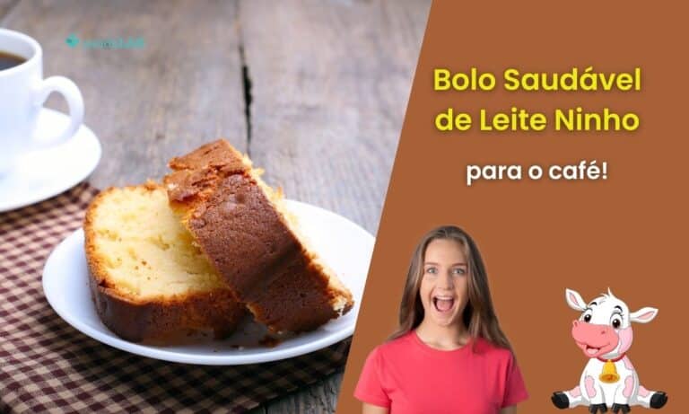 Bolo Saudável de Leite Ninho: opção perfeita para o lanche da tarde 5 Bolo Saudável de Leite Ninho.