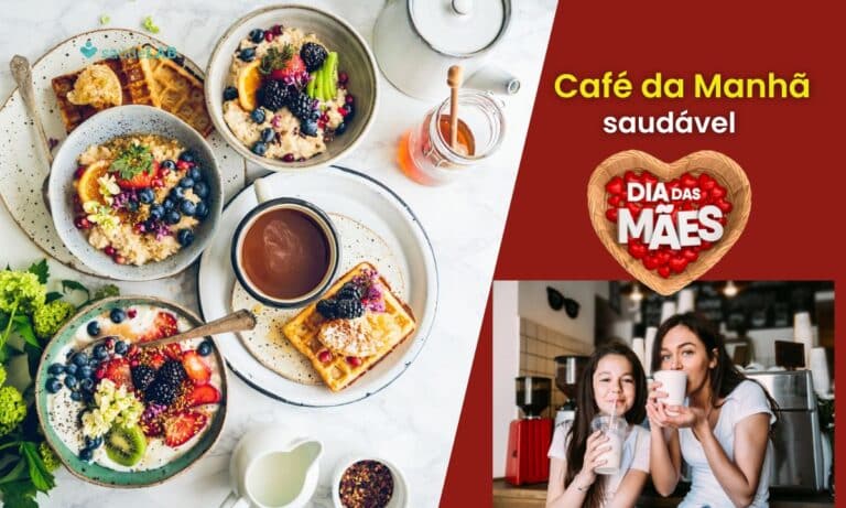 Café da manhã saudável para o dia das mães: 03 opções simples e saudáveis 1 Café da manhã saudável para o dia das mães.