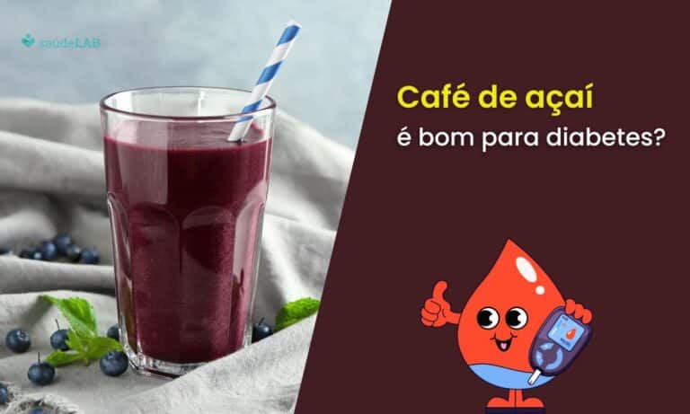 Café de açaí serve para diabetes.