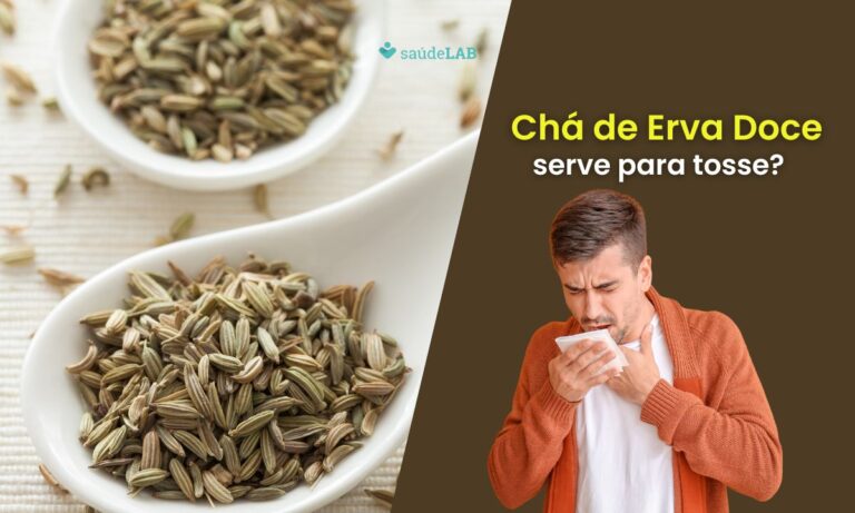 Chá de Erva Doce é bom para tosse.
