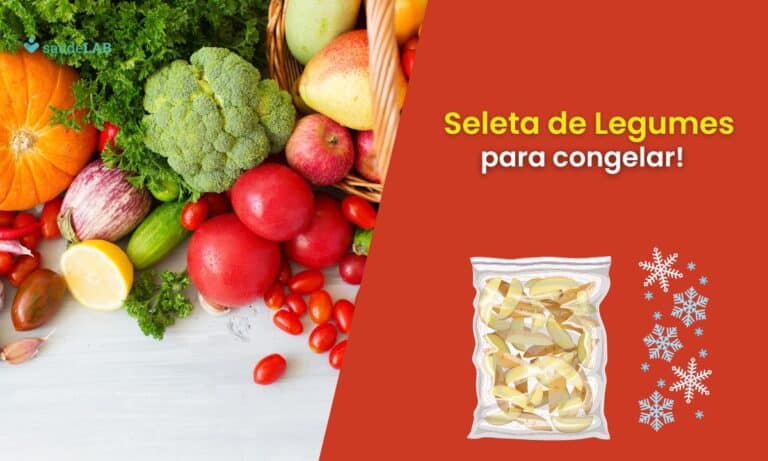 Como fazer seleta de legumes para congelar.