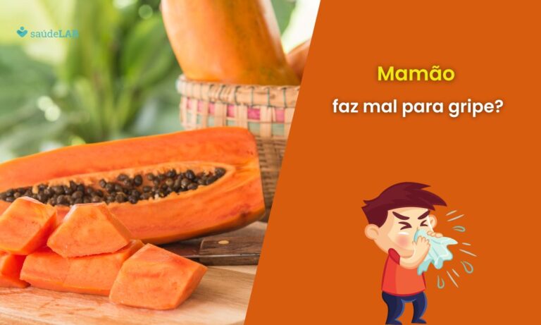 O mamão faz mal para gripe? Saiba como os alimentos podem interferir na recuperação 1 Mamão faz mal para gripe.