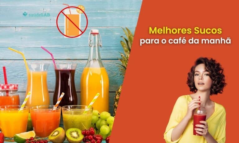 Melhores sucos para o café da manhã.