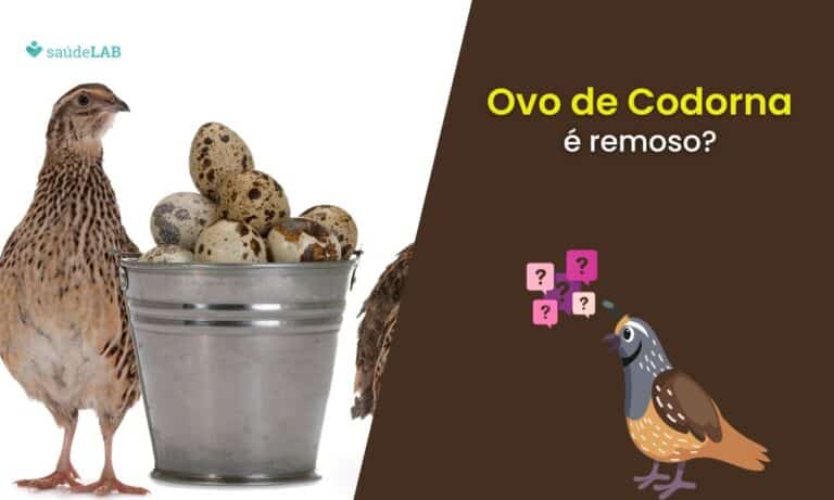 Ovo de codorna é remoso.