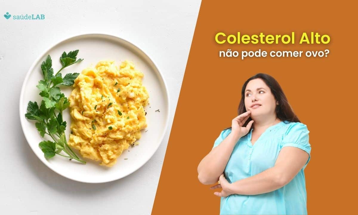 Quem tem colesterol alto pode comer ovo.