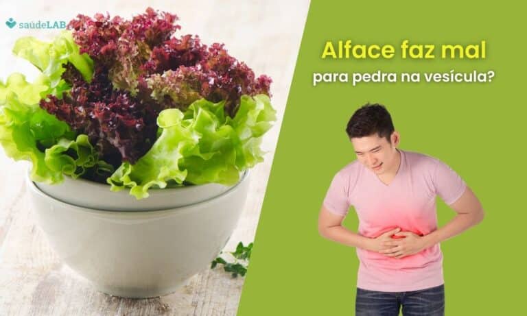 Quem tem pedra na vesícula pode comer alface.