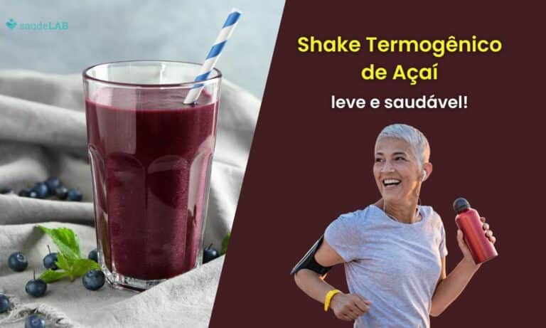 Shake Termogênico de Açaí: aprenda a preparar essa receita fantástica 6 Shake Termogênico de Açaí.