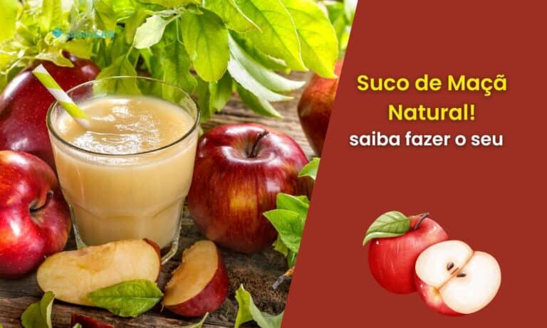 Suco de Maçã Natural.