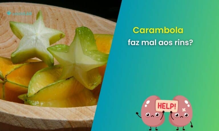 Carambola faz mal aos rins.