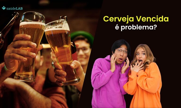 Cerveja vencida faz mal.