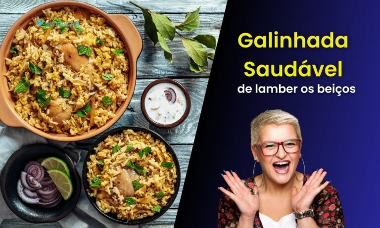 Galinhada Saudável: comida com sabor da roça e de lamber os beiços 3 Galinhada Saudável.