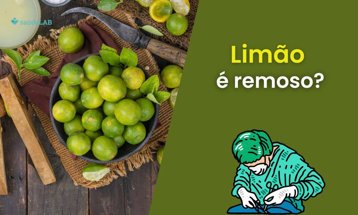 Limão é remoso? Entenda seus efeitos no processo de cicatrização 1 Limão é remoso.