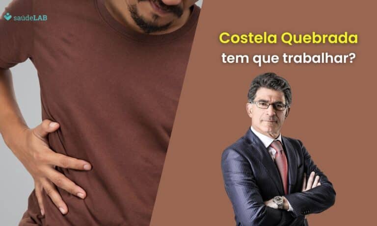 Pode trabalhar com costela quebrada