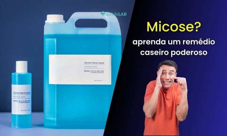 Remédio caseiro para micose com álcool 70.