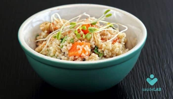 Salada marroquina com creme de leite sem lactose: perfeita para uma refeição deliciosa 2 Salada marroquina com creme de leite.