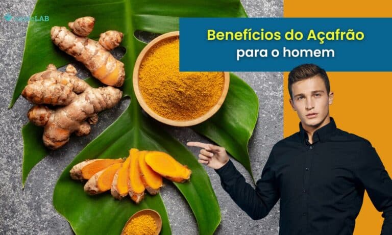 Benefício do açafrão para o homem.