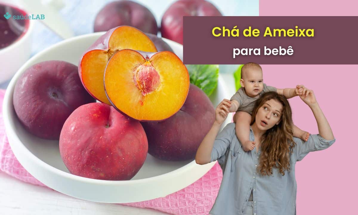 Ch de Ameixa para Beb O segredo natural para aliviar a