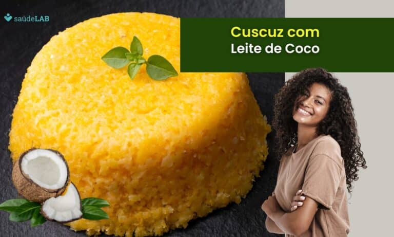 Cuscuz com leite de coco: receita deliciosa e nutritiva 1 Cuscuz com leite de coco.