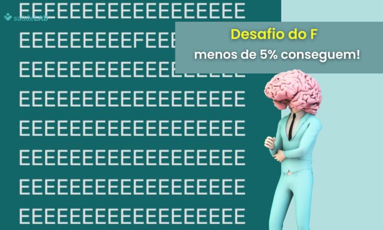 Desafio do "F": apenas poucas pessoas conseguem achar a letra! Veja se você consegue 11 Desafio do F.