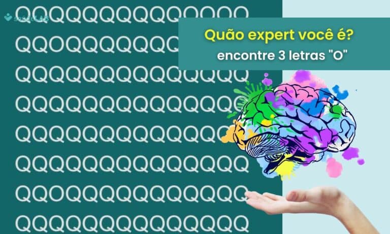 Desafio para experts: somente gênios conseguem encontrar a letra "O" 7 Desafio para experts.