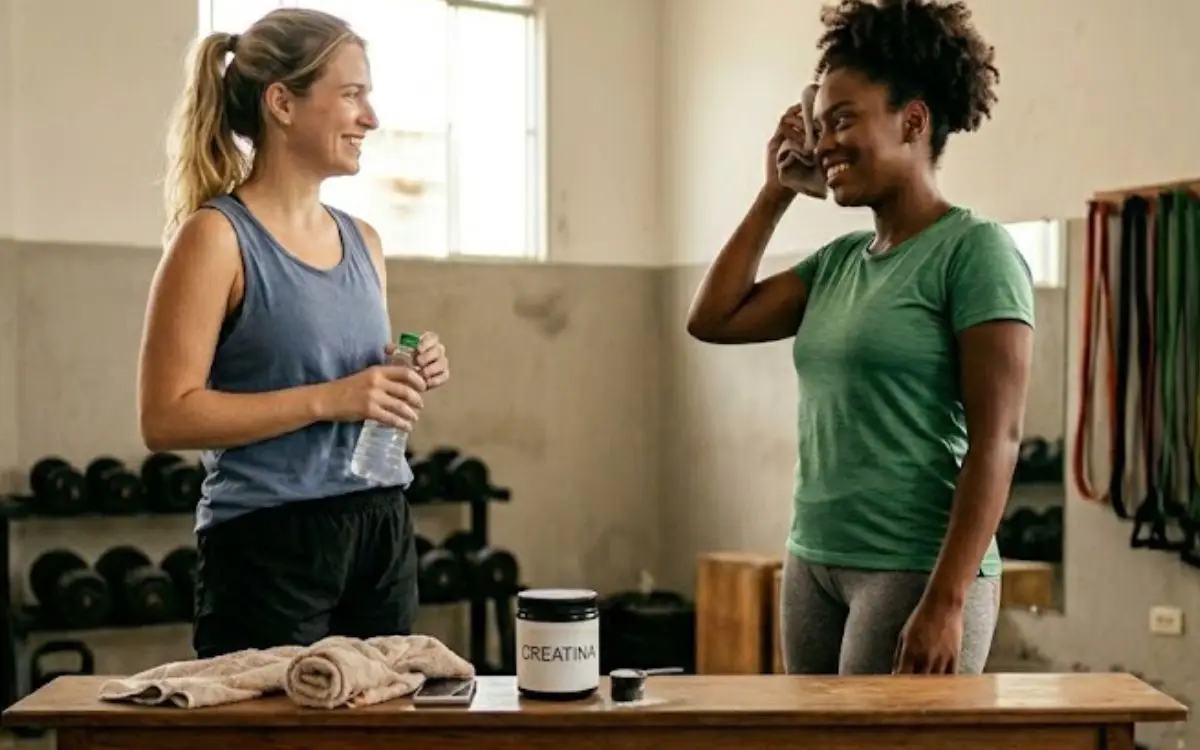 Efeitos da creatina no corpo feminino
