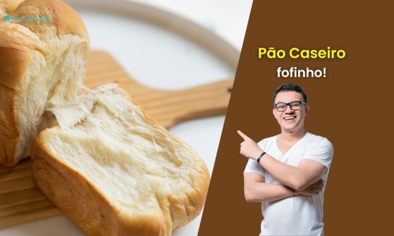 Pão caseiro fofinho.