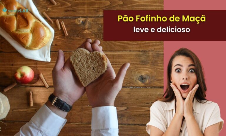 Pão fofinho de maçã.