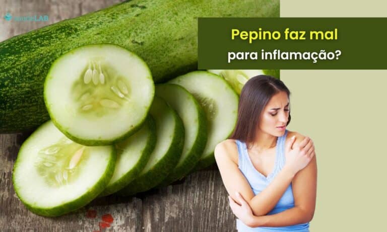 Pepino faz mal para inflamação.
