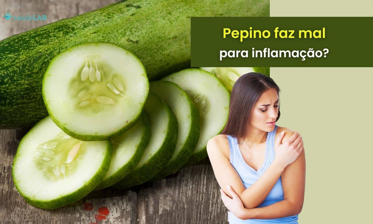 Pepino faz mal para inflamação? Entenda suas vantagens e desvantagens 1 Pepino faz mal para inflamação.