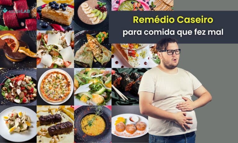 Remédio caseiro para comida que fez mal.