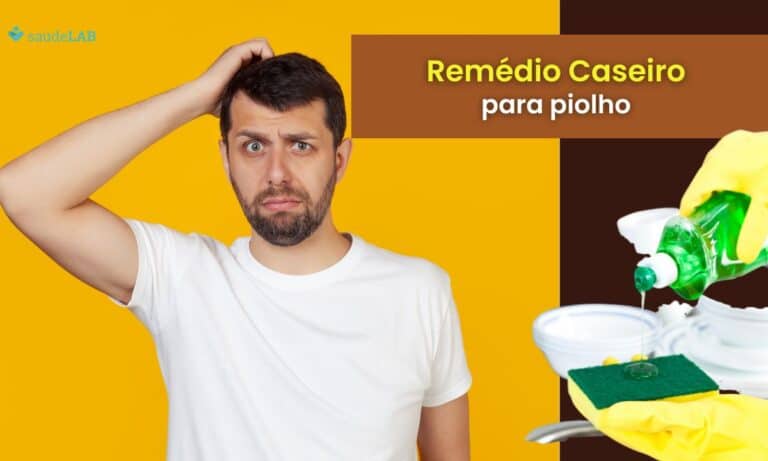 Remédio caseiro para piolho com detergente.