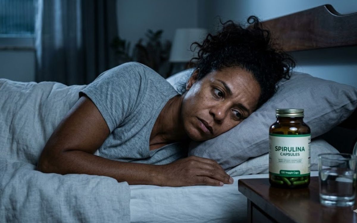 Spirulina tira o sono