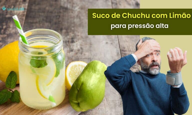 Suco de Chuchu com Limão para Pressão Alta.