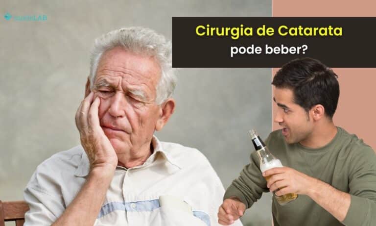 após cirurgia de catarata pode beber cerveja.