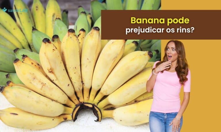 Banana faz mal para os rins.
