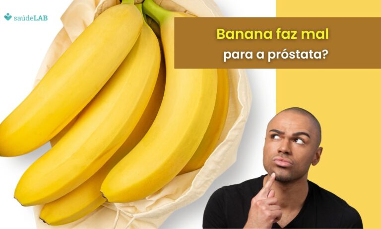 Banana faz mal para próstata.