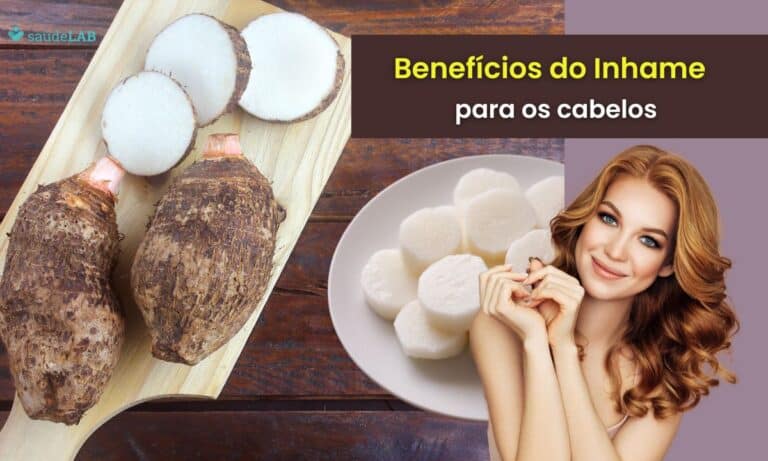 Benefícios do inhame para o cabelo.