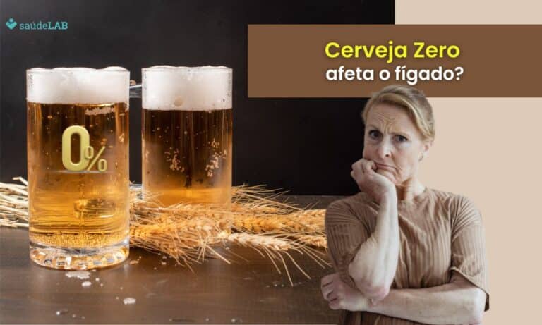 Cerveja zero faz mal ao fígado.