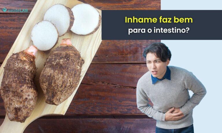 Inhame prende o intestino.