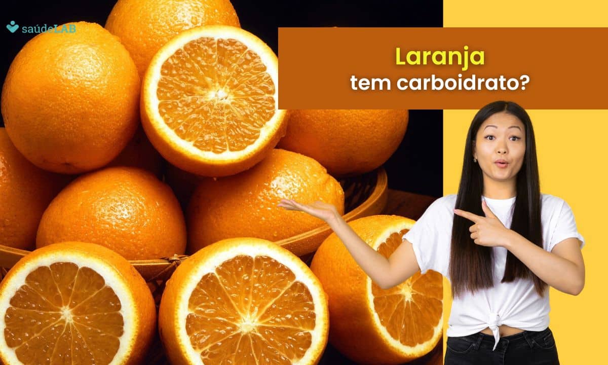 laranja tem carboidrato.