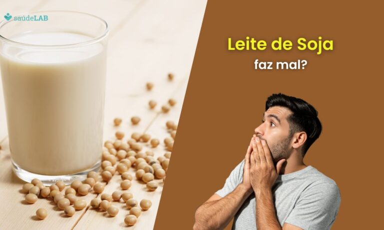 Leite de soja faz mal.