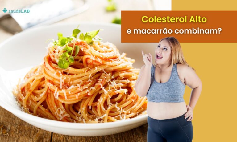 quem tem colesterol alto pode comer macarrão.