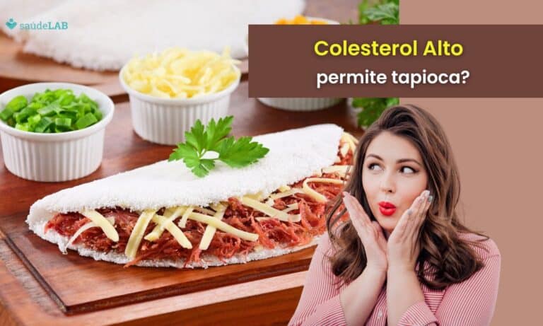 Quem tem colesterol alto pode comer tapioca.