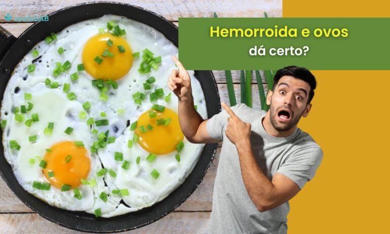 Quem tem hemorroida pode comer ovo.
