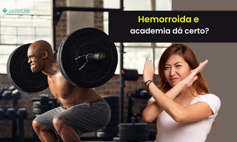 quem tem hemorroida pode fazer academia.